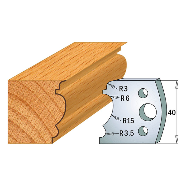 Coltelli sagomati 690.104 Limitatori 691.104