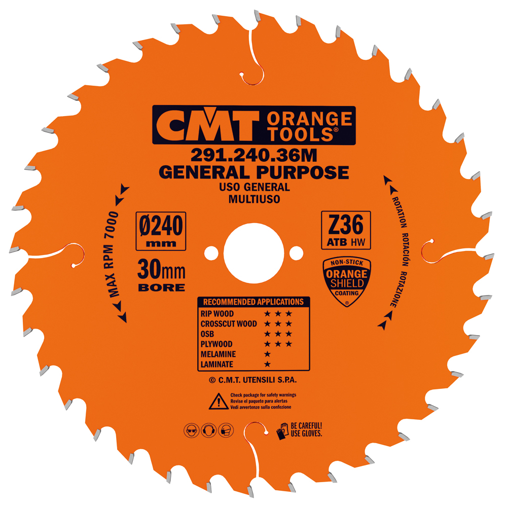 Lames circulaires pour coupes transversales