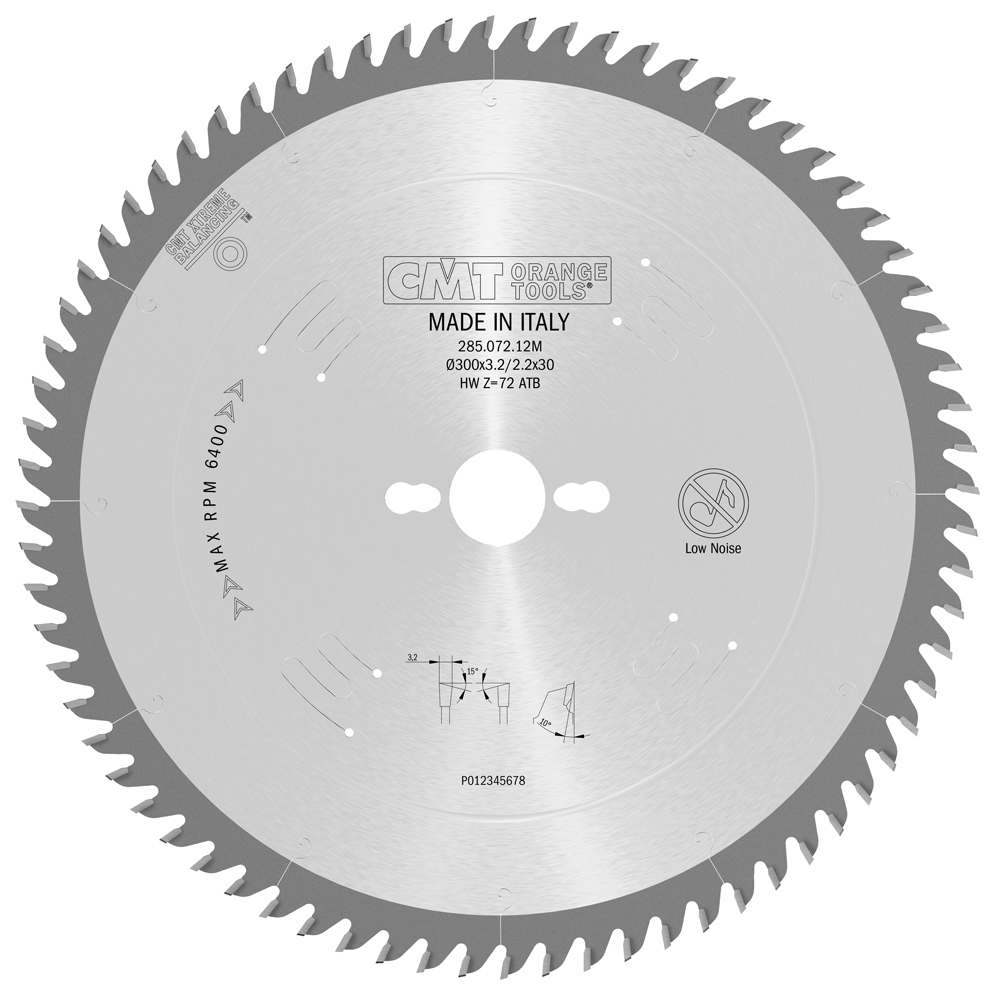 Lames circulaires industrielles pour coupe transversale