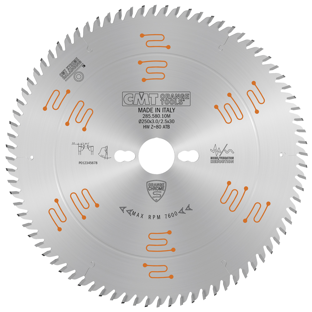 Ultra Fine Finishing Saw Blades for cutting frames