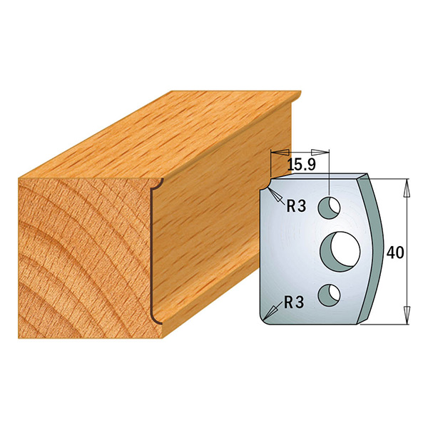 Couteaux profilés 690.170 Limiteurs 691.170