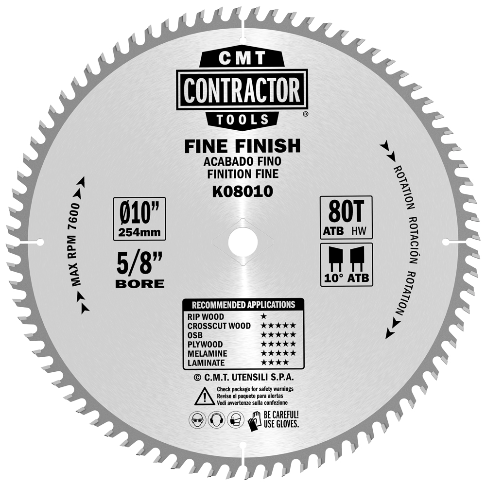 Lames circulaires K Contractor®  de superfiniton