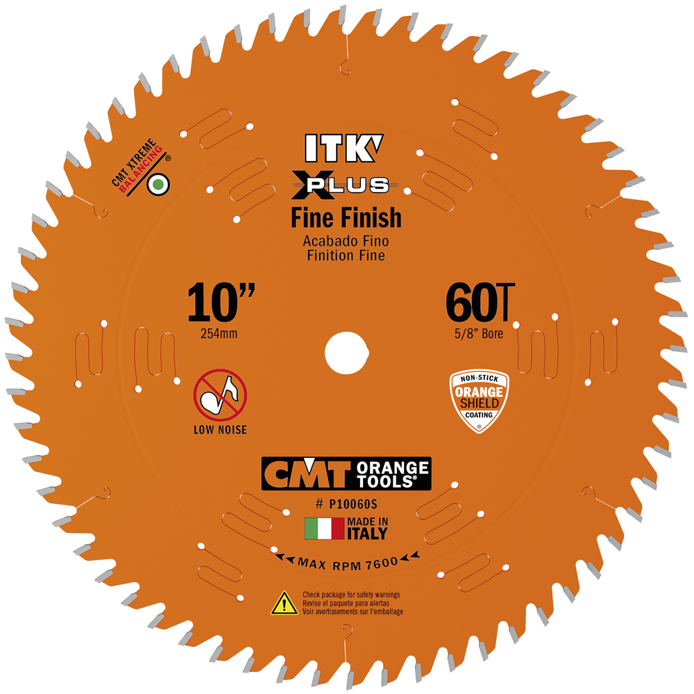 ITK XPLUS ® finish sliding compound miter circular saw blades