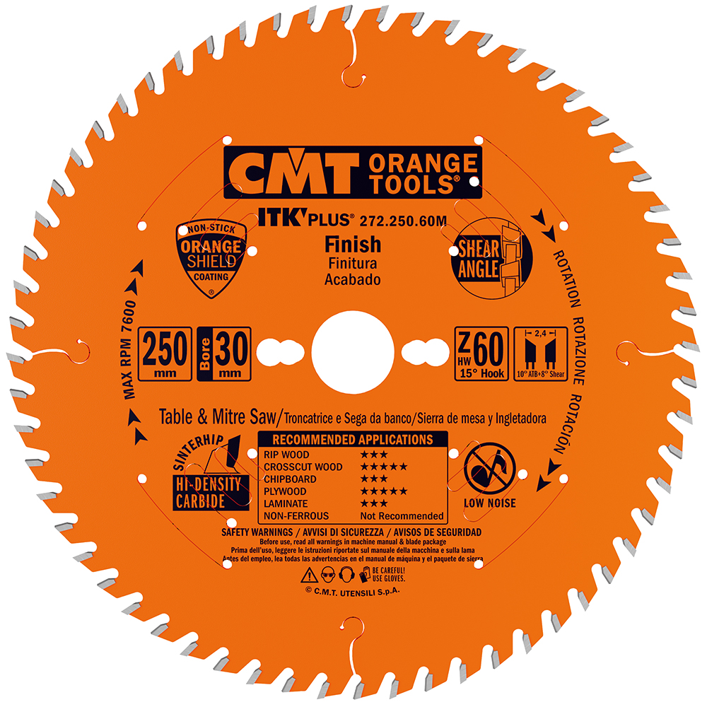 272 ITK Plus Lames circulaires pour coupes transversales