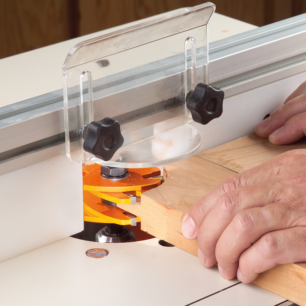 Tenon cutting router bits