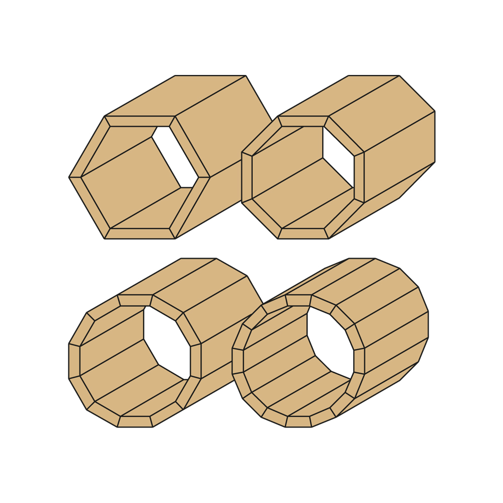 Chamfer router bits