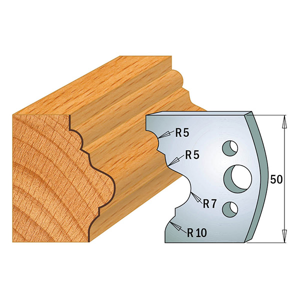 Coltelli sagomati 690.508 Limitatori 691.508