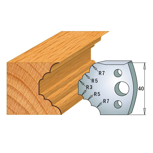 Profile knives 690.021 Limiters 691.021