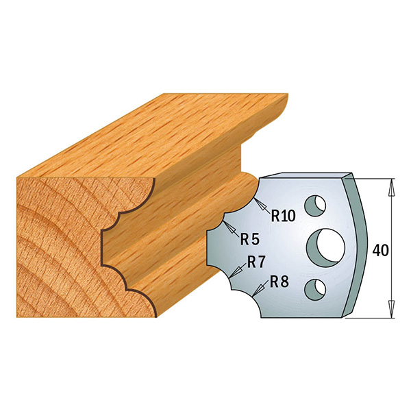 Couteaux profilés 690.022 Limiteurs 691.022