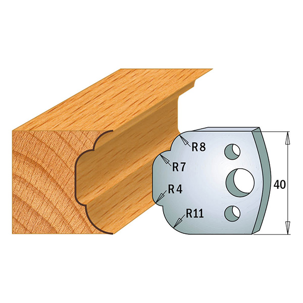 Couteaux profilés 690.023 Limiteurs 691.023