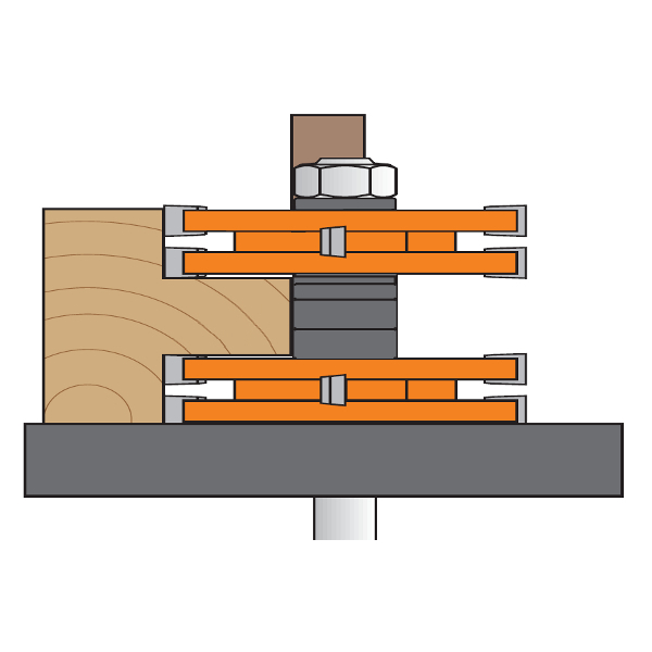 Entry &amp; interior door router bit sets