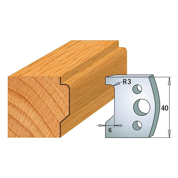 Coltelli sagomati 690.032 Limitatori 691.032