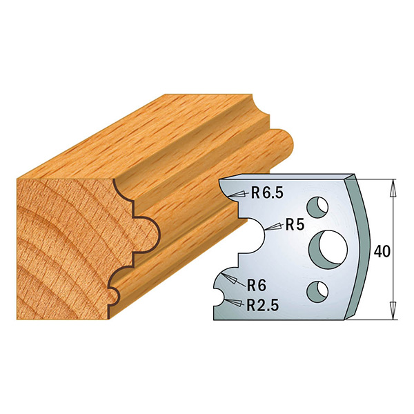 Coltelli sagomati 690.036 Limitatori 691.036