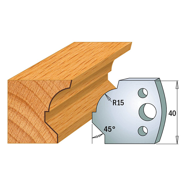 Couteaux profilés 690.037 Limiteurs 691.037