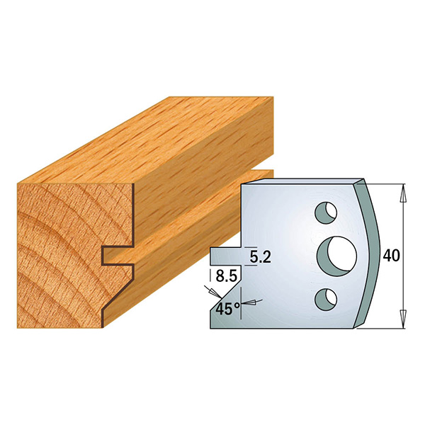 Coltelli sagomati 690.084 Limitatori 691.084