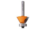 Combination trimmer router bits