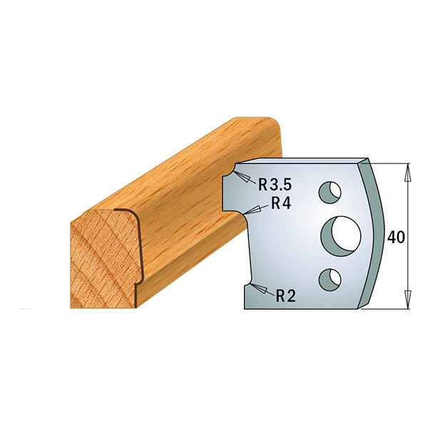 Coltelli sagomati 690.130 Limitatori 691.130