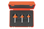 3 piece roundover router bit sets