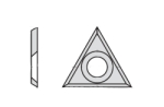 Coltellini triangolari reversibili standard 30°