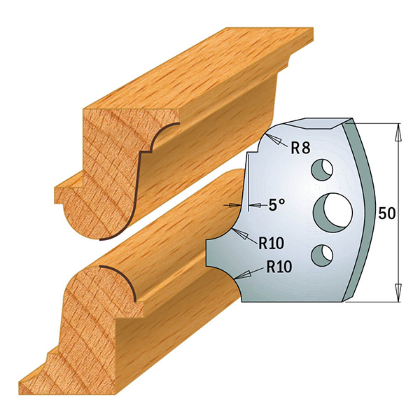 Coltelli sagomati 690.557 Limitatori 691.557