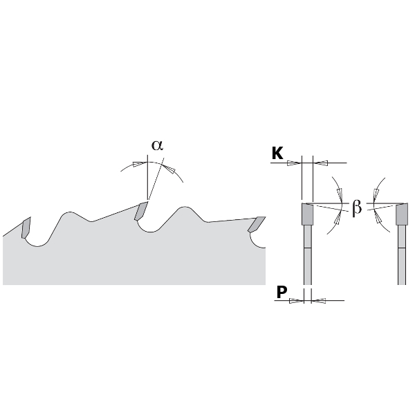 ITK Contractor ripping circular saw blades