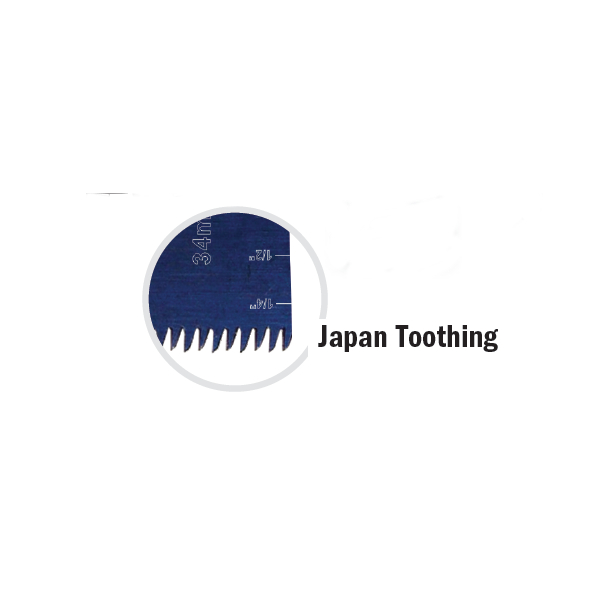 34mm Precision Cut, Japanese toothing for Wood