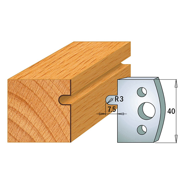 Coltelli sagomati 690.010 Limitatori 691.010