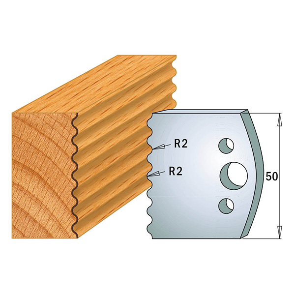 Couteaux profilés 690.552 Limiteurs 691.552