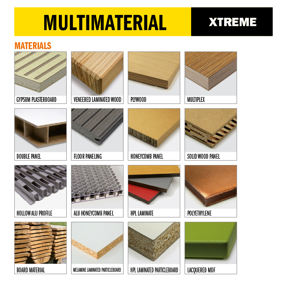 Lame per multi materiali - LONG LIFE