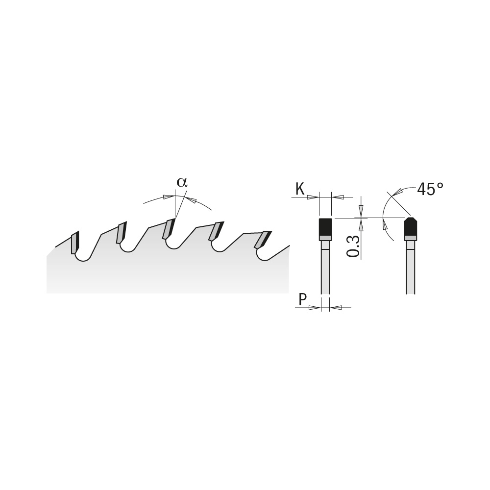 Lames circulaires XTreme en diamant pour laminés et agglomérés - LONG LIFE