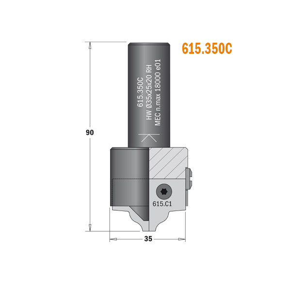 MDF door bit bodies