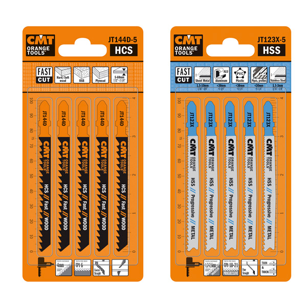 End cap cardboard display for jig saw blades