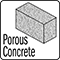 porous concrete