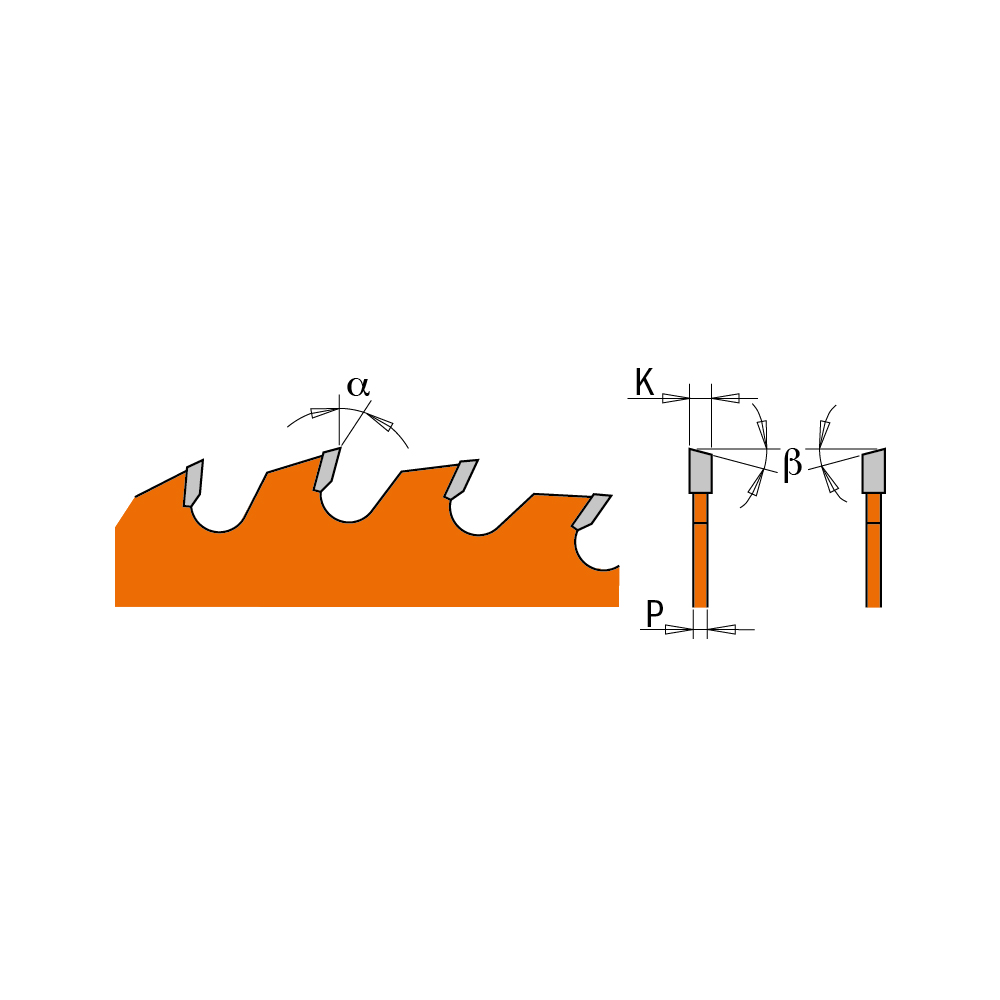 Lames circulaires industrielles d&#39;usage général