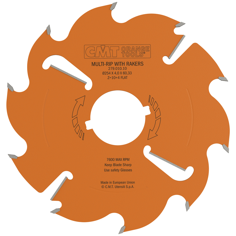 Lames circulaires industrielles multiples avec grippes