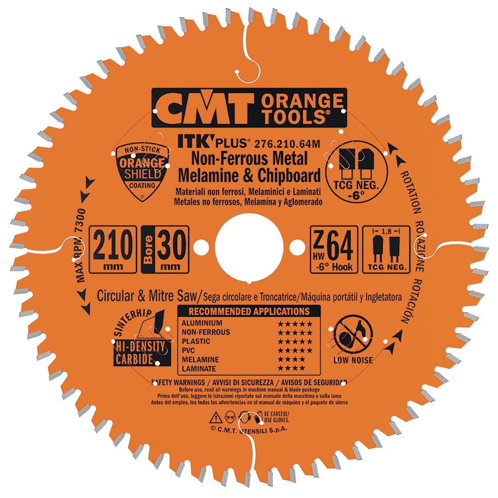 Lames Circulaires ITK-PLUS® Pour Métaux Non-Ferreux et Composite - THIN KERF