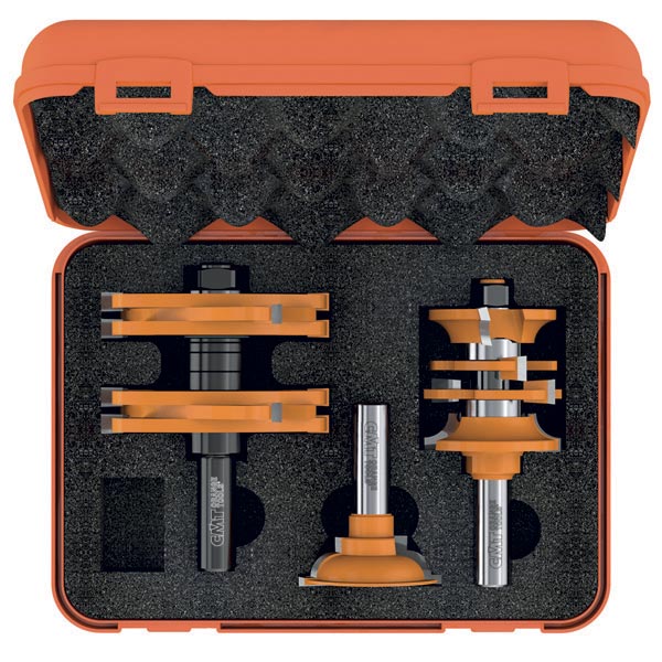 Entry &amp; interior door router bit sets