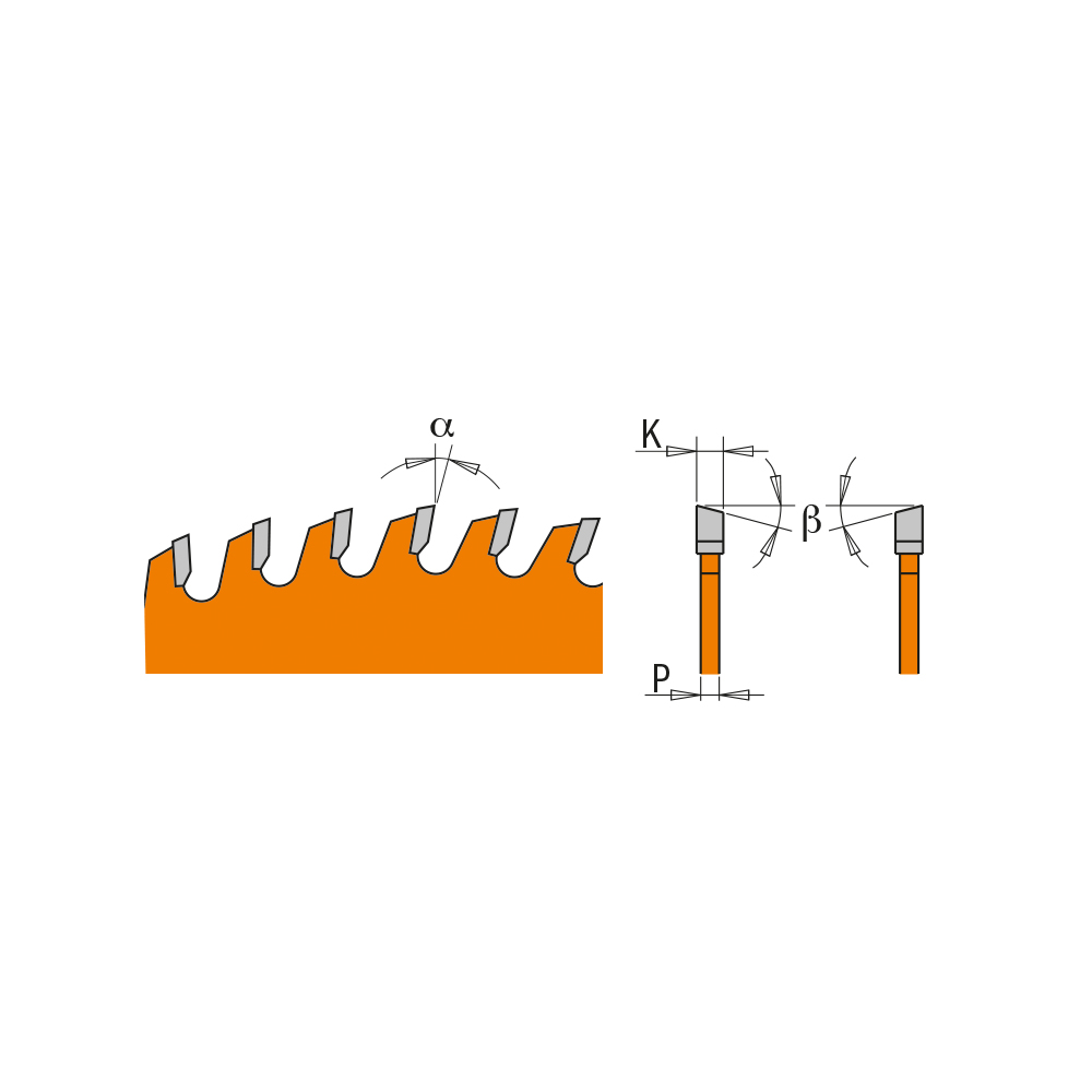 Lames à rainurer pour assemblage - Série industrielle