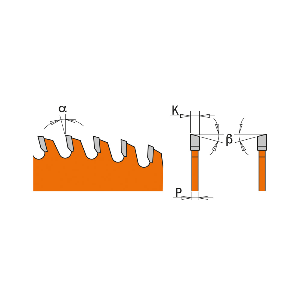 Lames à rainurer pour assemblage - Série industrielle