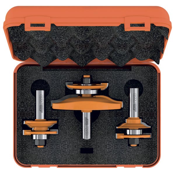 The raised panel sets with backcutter 8 900.517 521 Router bit