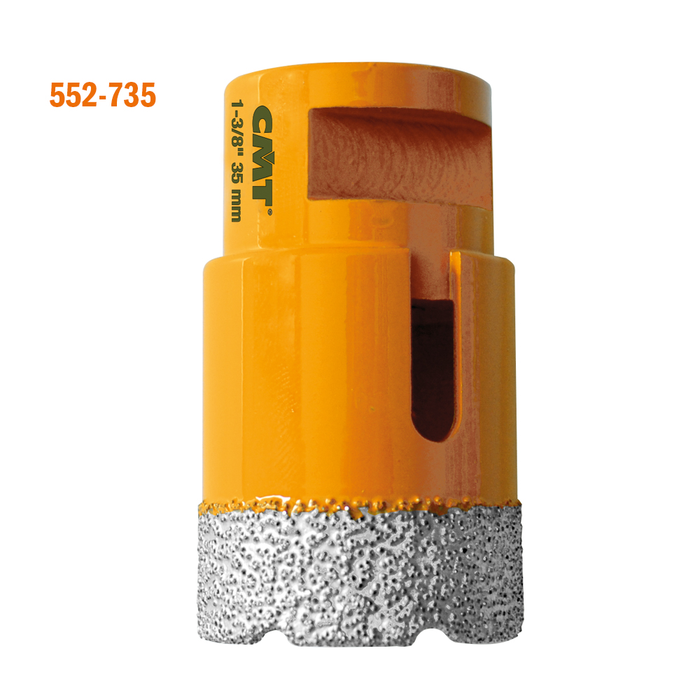 552-7 Diamond dry hole saws