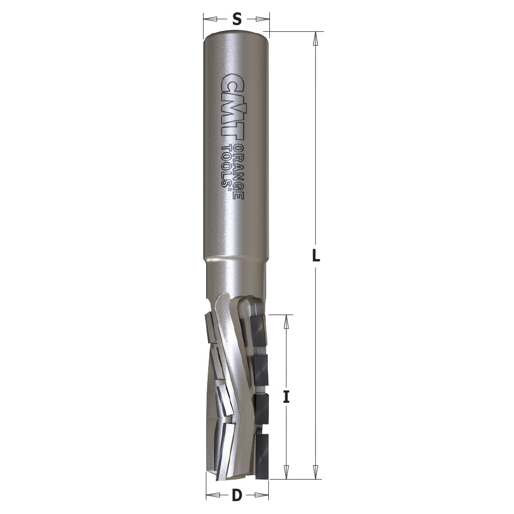 DP - Router Cutters with Shear Angle for Nesting - LONG LIFE