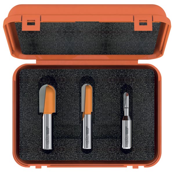 3 piece round nose bit sets