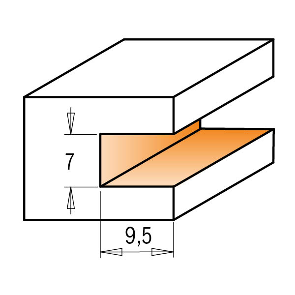 3 Nutfräser für STRIPLOX™ Mini