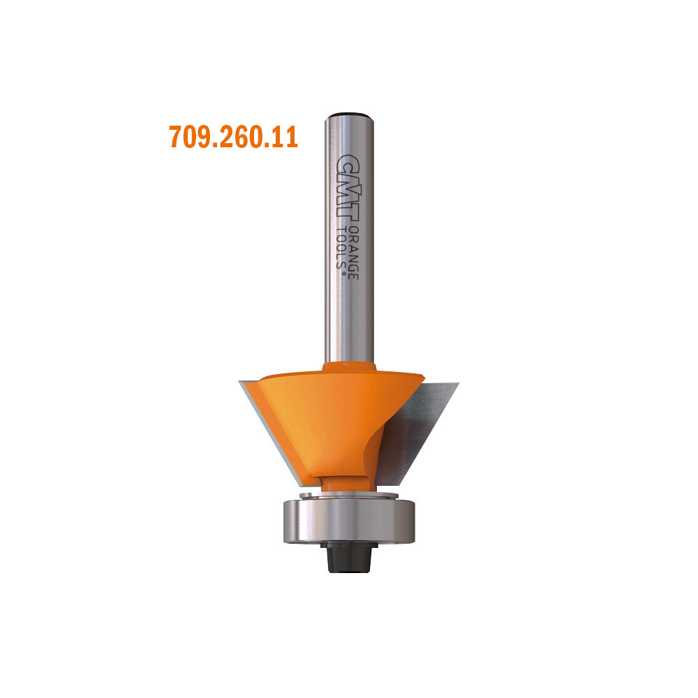 Combination trimmer router bits