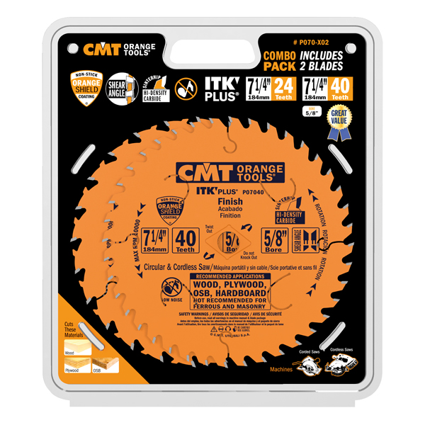 One Framing + One Finishing Blade Combo Pack