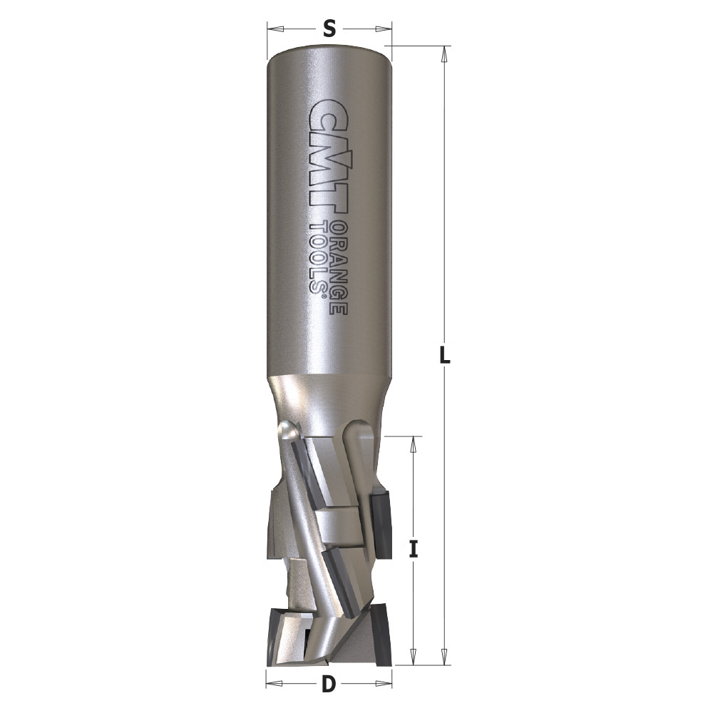 DP - Router Cutters with Shear Angle - LONG LIFE