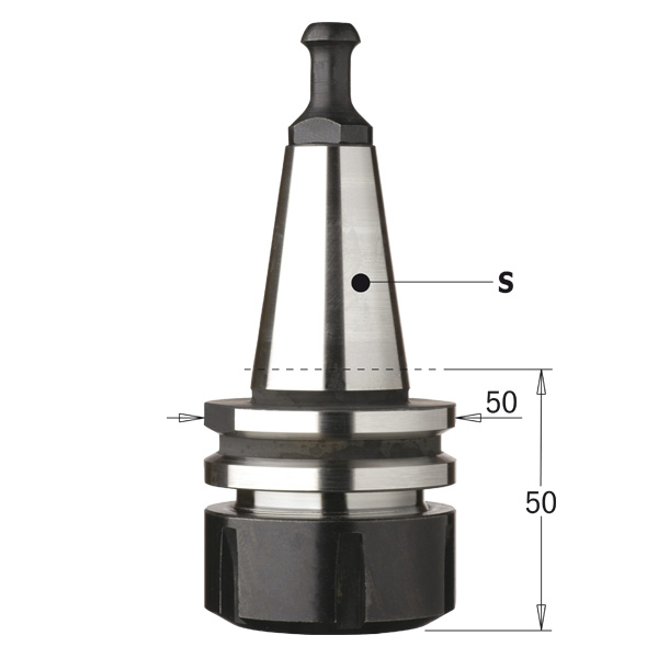 ER32-Spannzangenfutter mit ISO30-Schaft