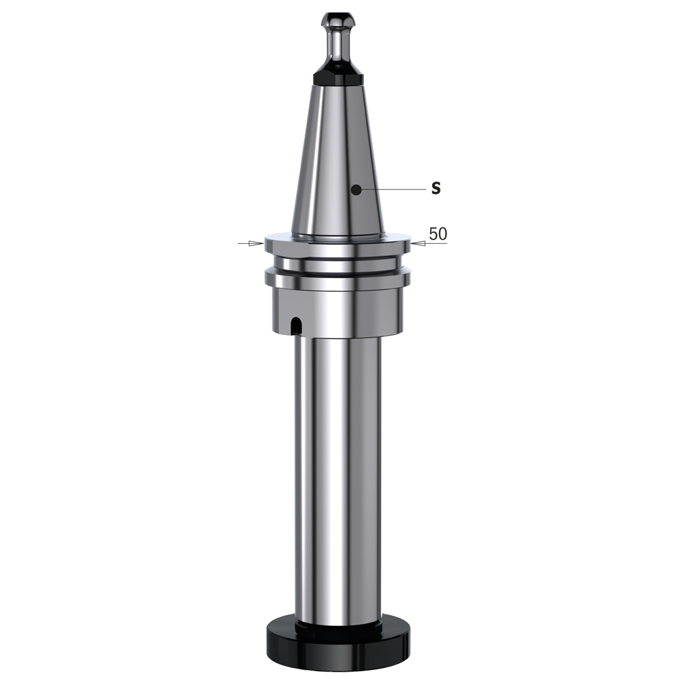 Cutter arbor with ISO30 tapered shank