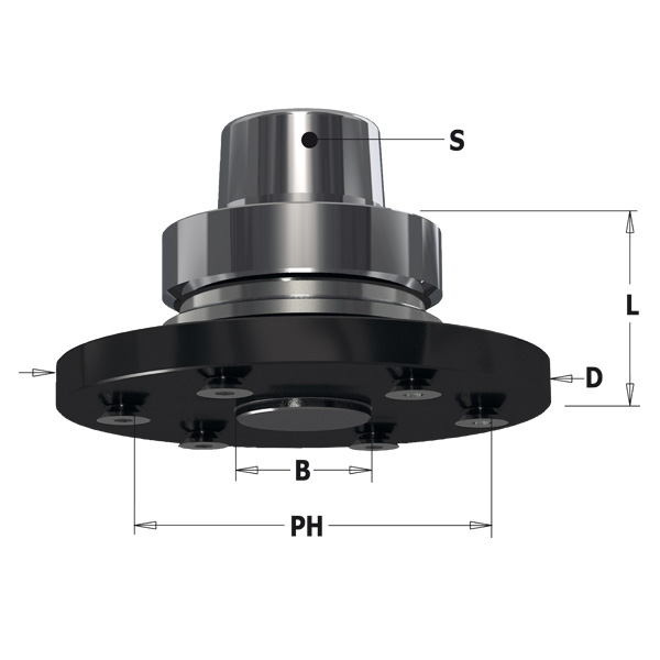 HSK Chuck for Grooving Blade